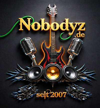 Nobodyz Logo Cover Rock und Blues aus Sachsen